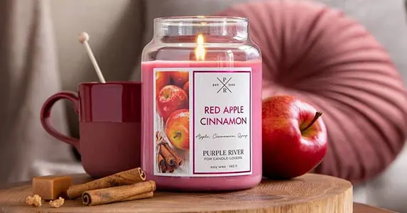 Nuestras velas aromáticas de manzana favoritas magia acogedora de otoño