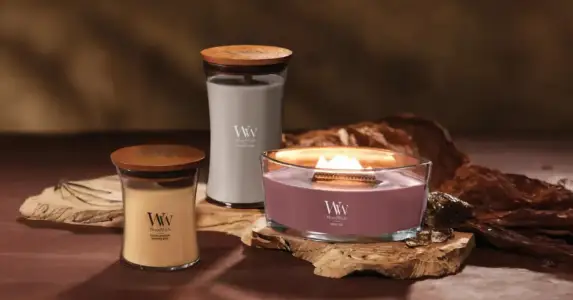 New candle scents Woodwick: Opulent Woods Collection - Fall / Winter 2025