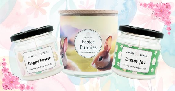 Pasqua che profuma di gioia - la nuova collezione di candele profumate Candle World 2026