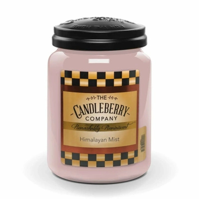 Candleberry large scented candle in jar 570 g - Himalayan Mist™