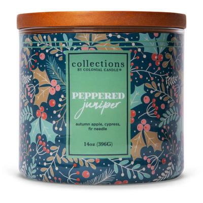 Bougie parfumée de Noël Peppered Juniper Colonial Candle