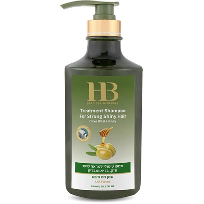 Shampoing nourrissant pour cheveux à l'huile d'olive et au miel aux minéraux de la Mer Morte 780 ml Health & Beauty