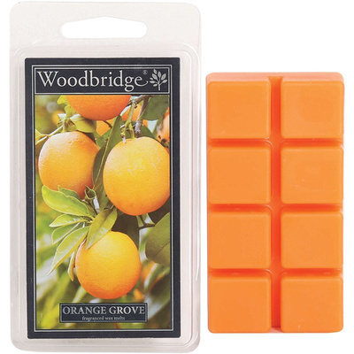 Pomarańczowy wosk zapachowy do kominka Orange Grove Woodbridge Candle cytrusy 68 g