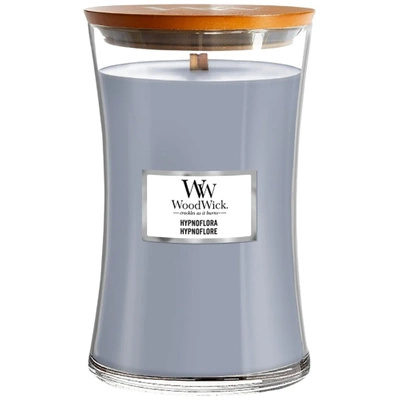 WoodWick large scented candle with wooden wick 21.5 oz 610 g - Hypnoflora