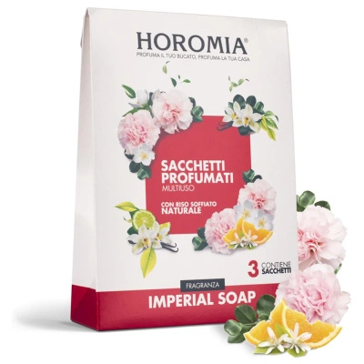 Sada vonných sáčků do šatníku italština premium Imperial Soap Horomia 3 ks. x 12 g