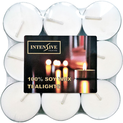 Unscented soy tealights Intensive Collection 18 pcs