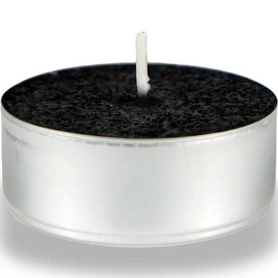 Cleandazione del tealight maxi di candela rituale chacale - Nero