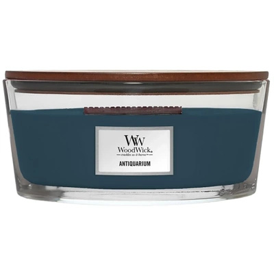 Woodwick Core Heartwick Ellipse large scented candle with wooden wick lavender cedar 16 oz 453.6 g - Antiquarium