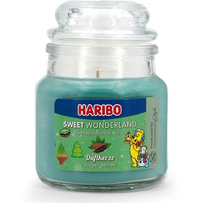 Haribo malá vánoční vonná svíčka - Sweet Wonderland