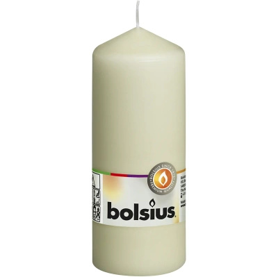 Bolsius ongeparfumeerde stompkaars 15 cm 150/58 mm - Crème