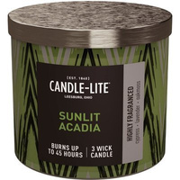 Natural scented candle 3 wicks - Sunlit Acadia Candle-lite