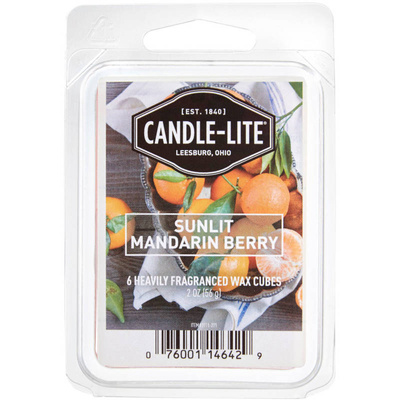 Cire parfumée aux fruits Sunlit Mandarin Berry Candle-lite 56 g