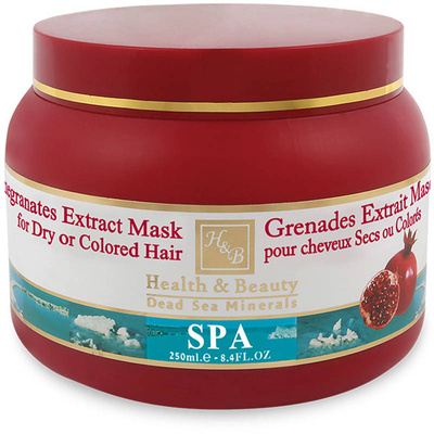 Haarmaske mit Granatapfel und Mineralien aus dem Toten Meer 250 ml Health & Beauty