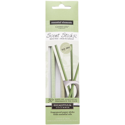 Vonné tyčinky Scent Sticks Eukalyptus Okurka - Eucalyptus Cucumber Candle-lite