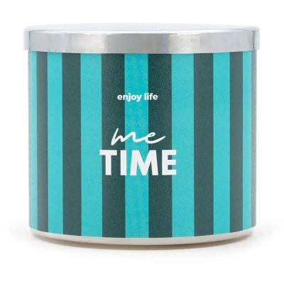 Mad Candle vela perfumada cristal Me Time 400 g mandarina y menta