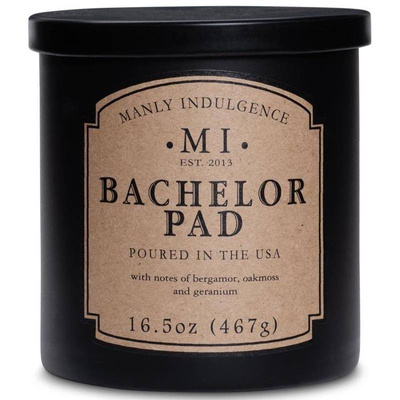 Vela perfumada de soja para hombre Colonial Candle - Bachelor Pad