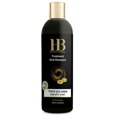 Pflegendes Shampoo für Haar und Kopfhaut mit Schlamm und Mineralien aus dem Toten Meer 400 ml Health & Beauty