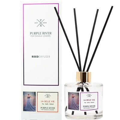 Purple River duftstäbchen La Belle Vie in einem 100 ml Glasflakon
