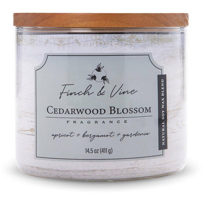 Candela profumata alla soia Cedarwood Blossom Colonial Candle