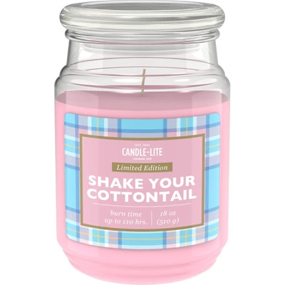 Natural scented candle Shake Your Cottontail Candle-lite