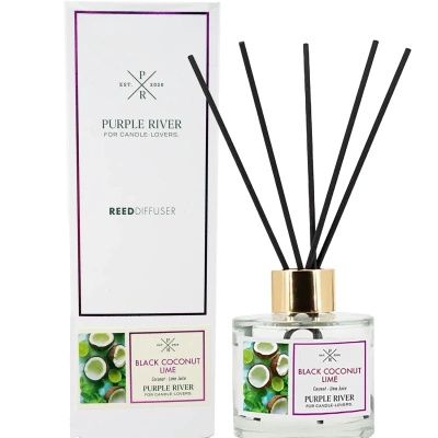 Duftstäbchen Black Coconut Lime Purple River 100 ml