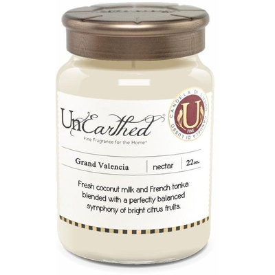 Candleberry soy scented candle 623 g - Grand Valencia