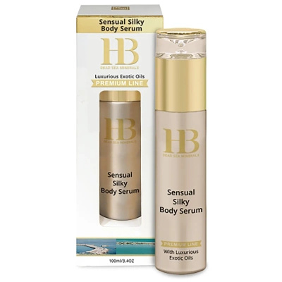 Sérum corporal sensual con seda 100 ml a base de minerales del Mar Muerto Línea Premium Health & Beauty