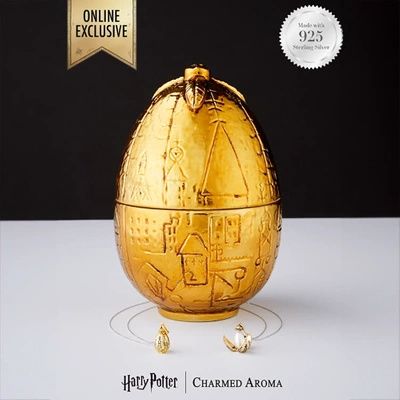 Charmed Aroma smycken ljus Harry Potter Guldägg halsband Golden Egg