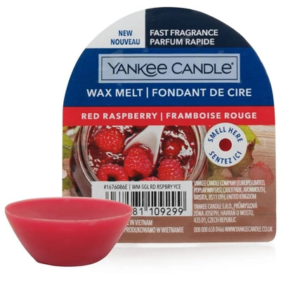 Yankee Candle vonný vosk 0,8 oz 22 g - Červená malina