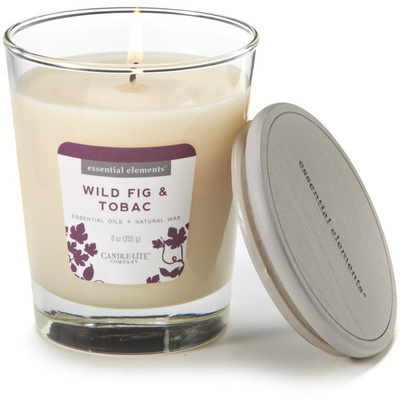 Vonná svíčka přírodní s esenciálními oleji tabák fíky - Wild Fig Tobac Candle-lite