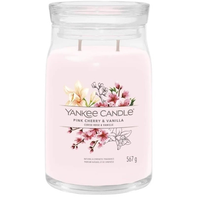 Yankee Candle Signature grande bougie parfumée marine dans un pot en verre 567 g - Ocean Air