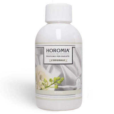 Perfume para la ropa italiano premium White Horomia 250 ml