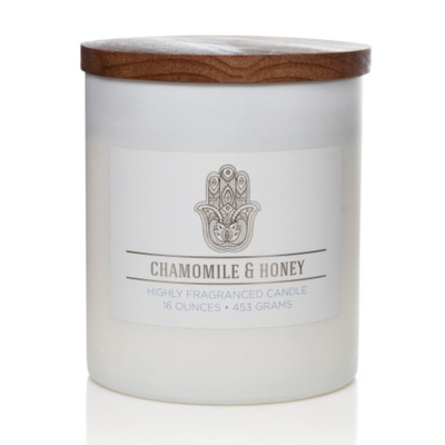 Натуральная ароматическая свеча сои в стекле Colonial Candle 16 oz 453 г - Ромашковый мед