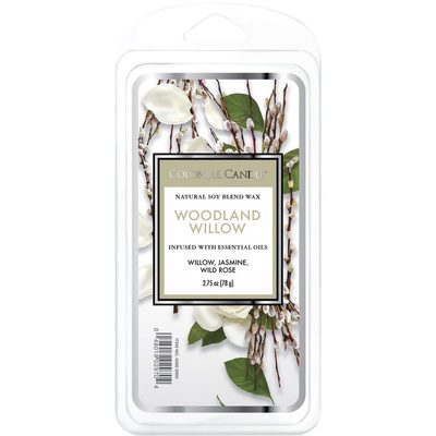 Cera di soia profumata 77 g Colonial Candle - Woodland Willow