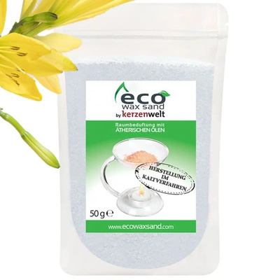 Cera perfumada arena aromaterapia 50 g EcoWaxSand - Ylang Ylang