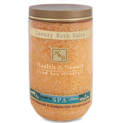 Sal de baño natural del Mar Muerto y aceites de Jazmín orgánicos 1200 g Health & Beauty