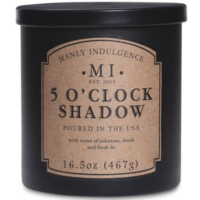 Duftkerze Soja für Männer Colonial Candle - 5 o'Clock Shadow