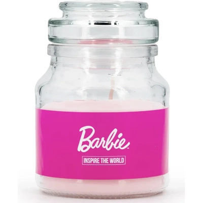 Potje Barbie geurkaars Inspire The World 110 g bloemen