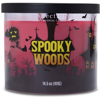 Bougie de soja parfumée d'Halloween Colonial Candle - Spooky Woods