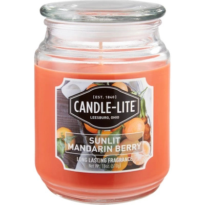 Geurkaars natuurlijke Sunlit Mandarin Berry Candle-lite