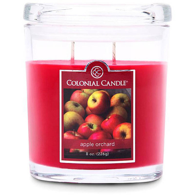 Ovali kvapioji žvakė Colonial Candle 226 g - Apple Orchard