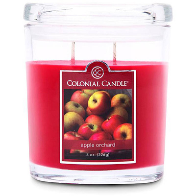 Овальная ароматическая свеча Colonial Candle 226 г - Apple Orchard