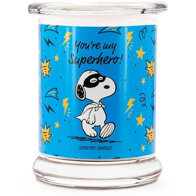 Geurkaars cadeau voor hem Snoopy You're my superhero! Peanuts 250 g