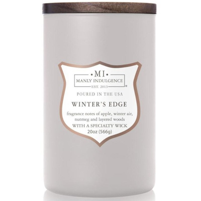 Bougie parfumée pour homme soja Winter's Edge Colonial Candle