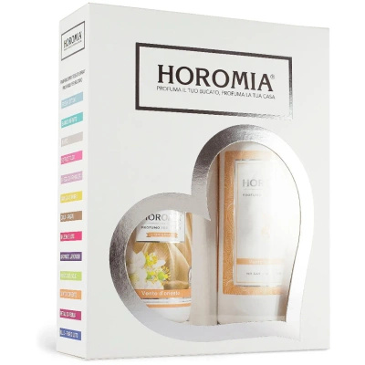 Coffret cadeau parfum de lessive et parfum pour textiles Vento d'oriente Horomia 2 pcs. x 250 ml