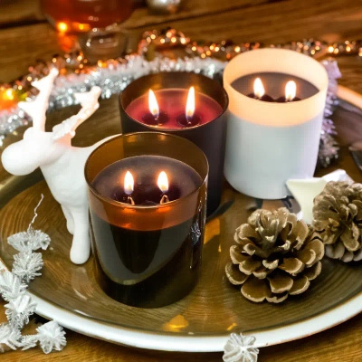 Kalėdinis sojų kvapų žvakių rinkinys 3 vnt - So Sweet