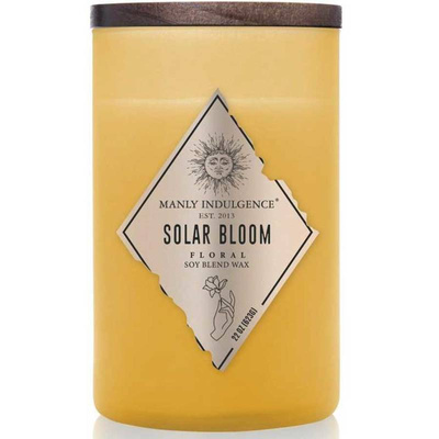 Soja geurkaars voor heren Solar Bloom Colonial Candle