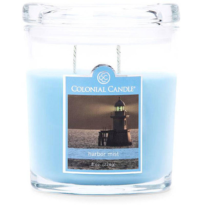 Ovale Duftkerze Colonial Candle 226 g - Harbor Mist