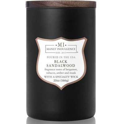 Bougie parfumée pour homme soja Black Sandalwood Colonial Candle