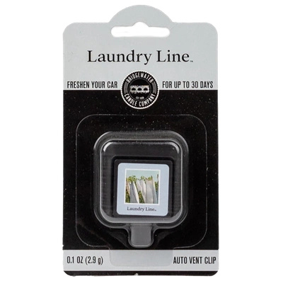 Autogeur Laundry Line Bridgewater Candle AutoClip